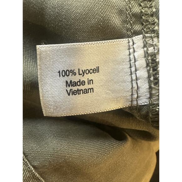 Lane Bryant Army Green Chambray Feel Utility Jacket Women's Plus Size 26/28 - Picture 13 of 14